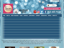 Tablet Screenshot of facesofsouthtampa.com